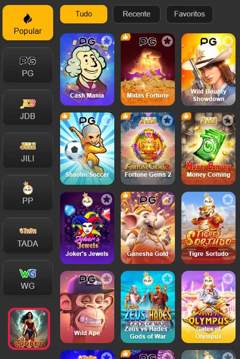 Jogadores envolvidos em jogos rápidos ao vivo